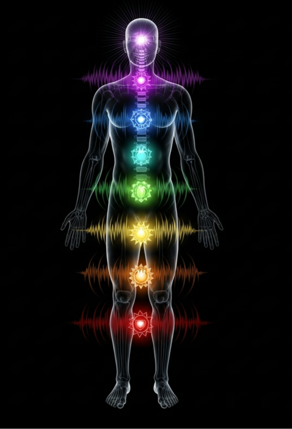 Chakra energy centers
