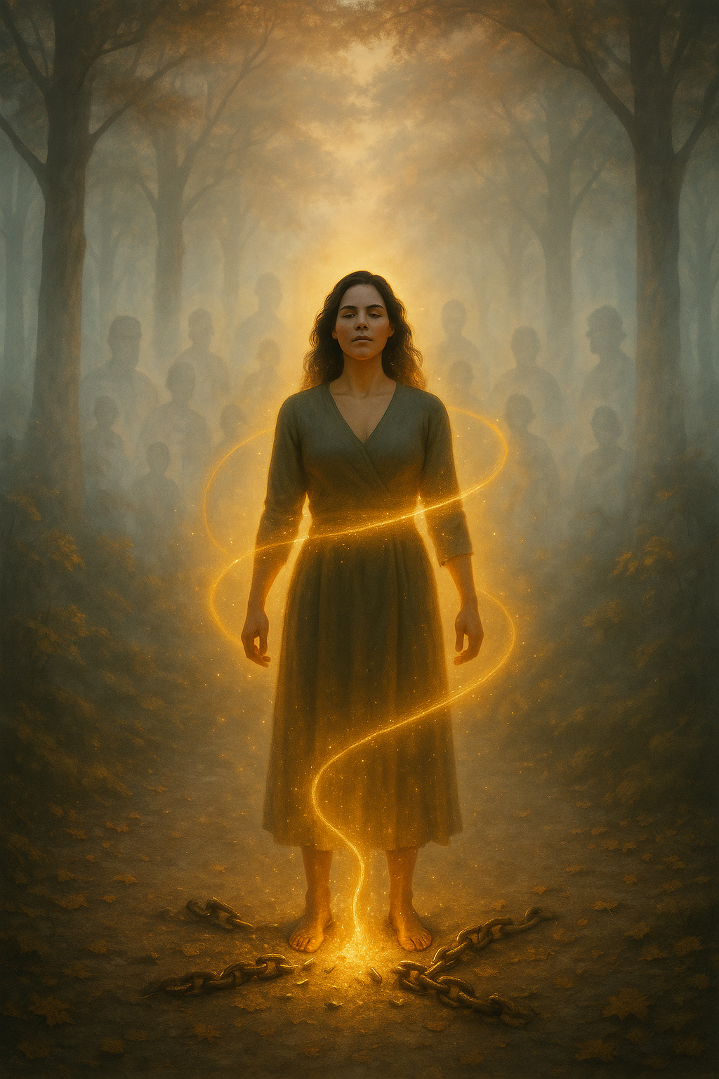Ancestral healing and inherited energy release artwork